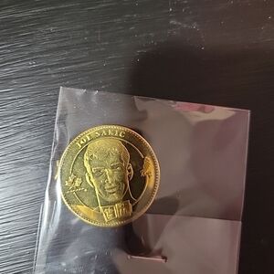 1998 McDonald's Wayne Gretzky Joe Sakic Team Canada Double Sided Coin